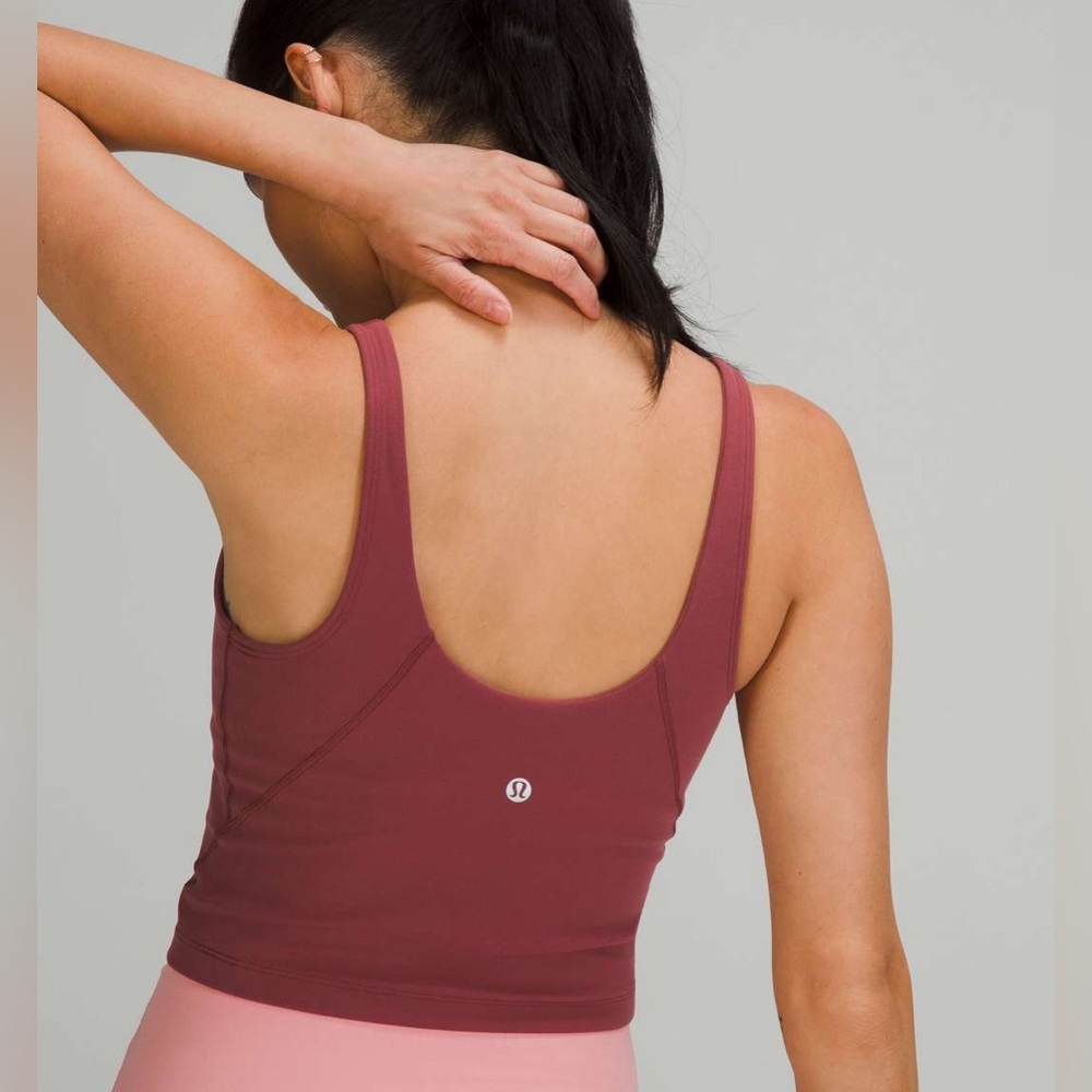 EUC Lululemon Align Tank Top Mulled Wine